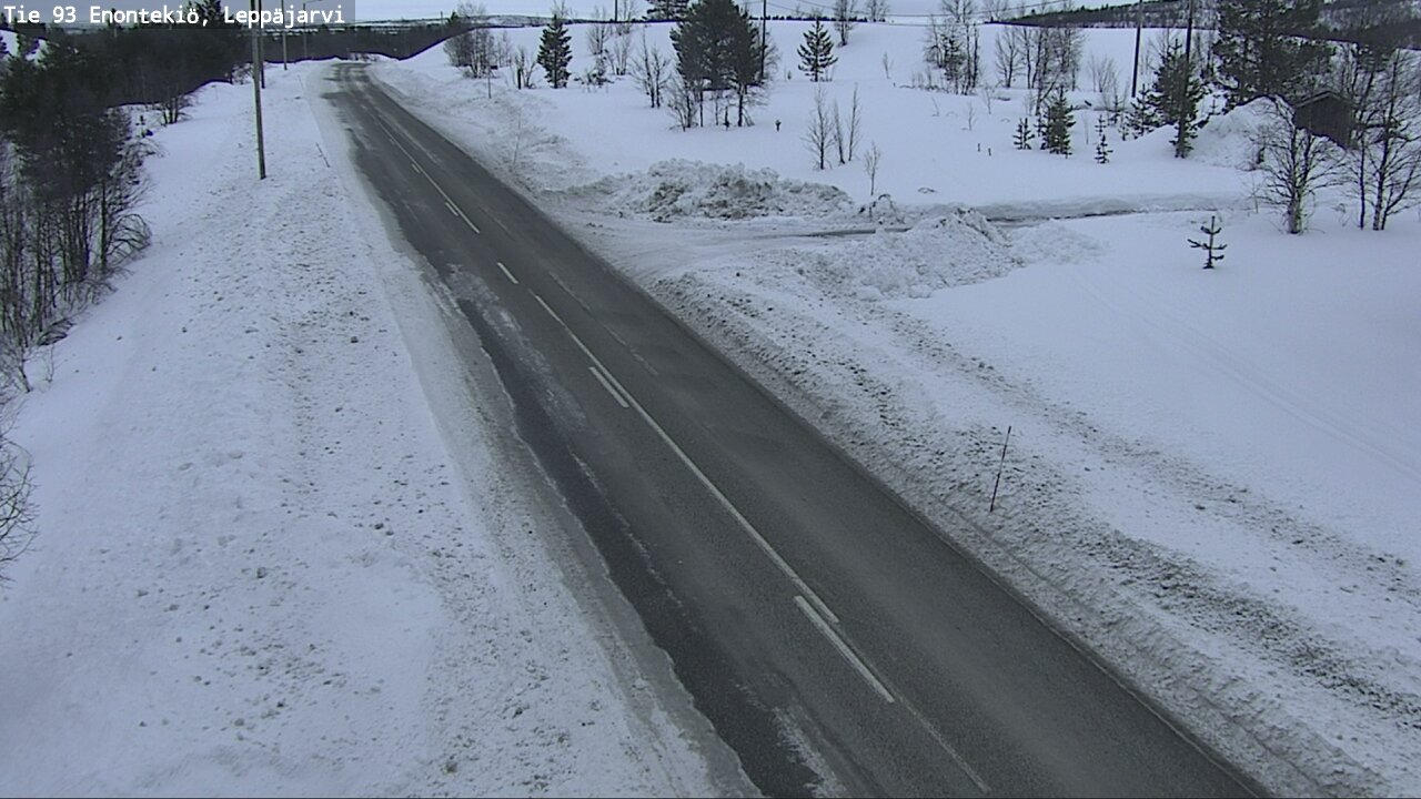 Kelikamerat Kuva Tie 93 Enontekiö, Leppäjärvi, Enontekiö, Lappi