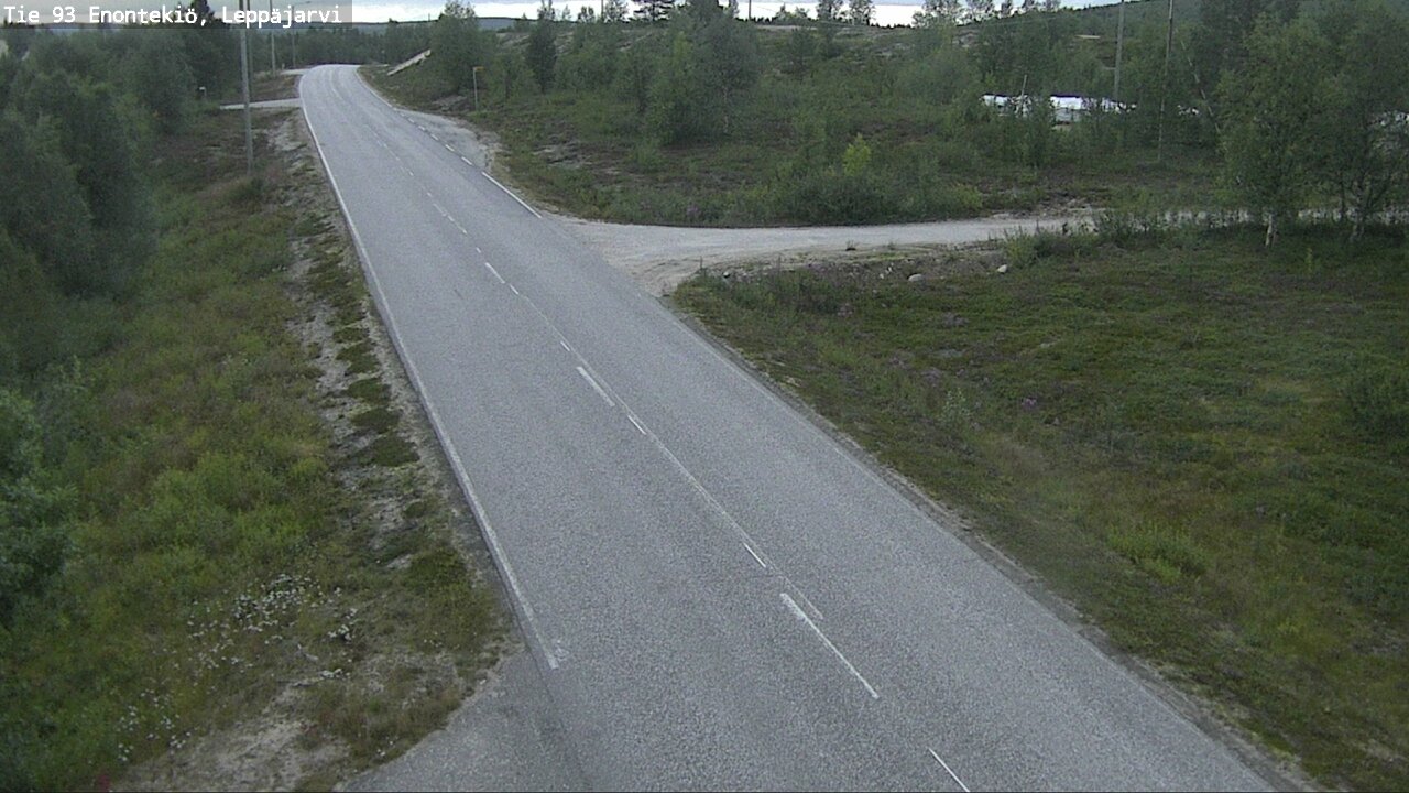 Weather Camera Image Road 93 Enontekiö, Leppäjärvi, Enontekiö, Lappi
