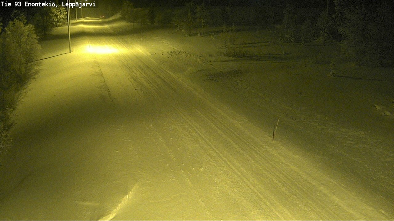 Kelikamerat Kuva Tie 93 Enontekiö, Leppäjärvi, Enontekiö, Lappi