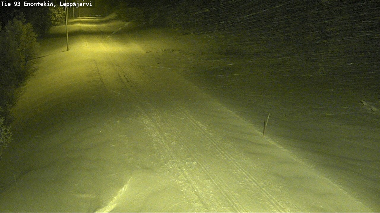 Kelikamerat Kuva Tie 93 Enontekiö, Leppäjärvi, Enontekiö, Lappi