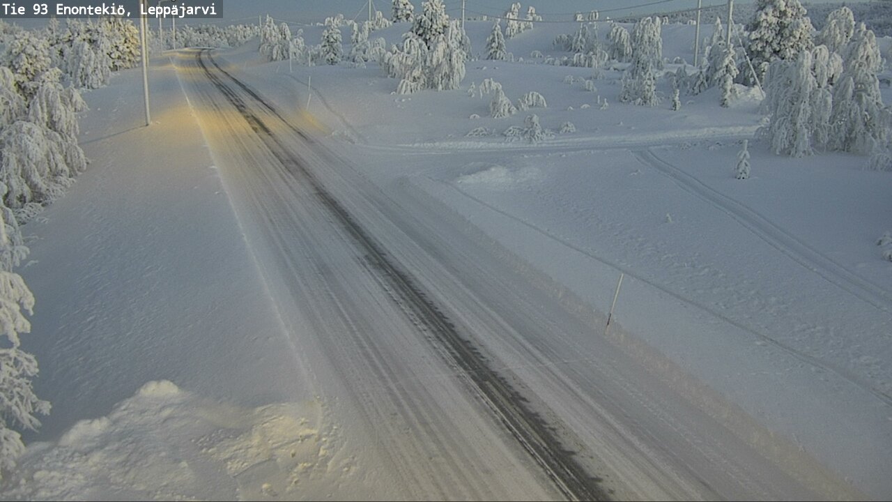 Kelikamerat Kuva Tie 93 Enontekiö, Leppäjärvi, Enontekiö, Lappi