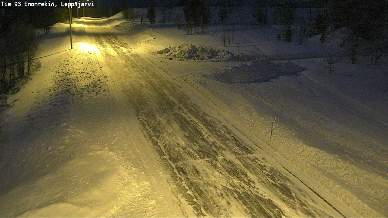 Kelikamerat Kuva Tie 93 Enontekiö, Leppäjärvi, Enontekiö, Lappi