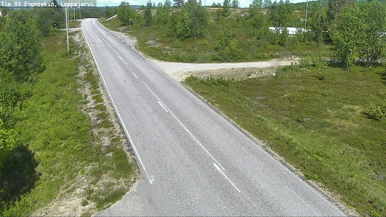 Kelikamerat Kuva Tie 93 Enontekiö, Leppäjärvi, Enontekiö, Lappi