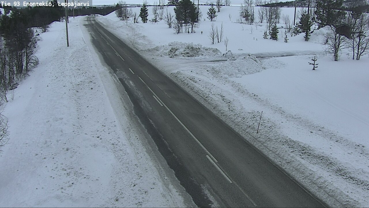 Kelikamerat Kuva Tie 93 Enontekiö, Leppäjärvi, Enontekiö, Lappi