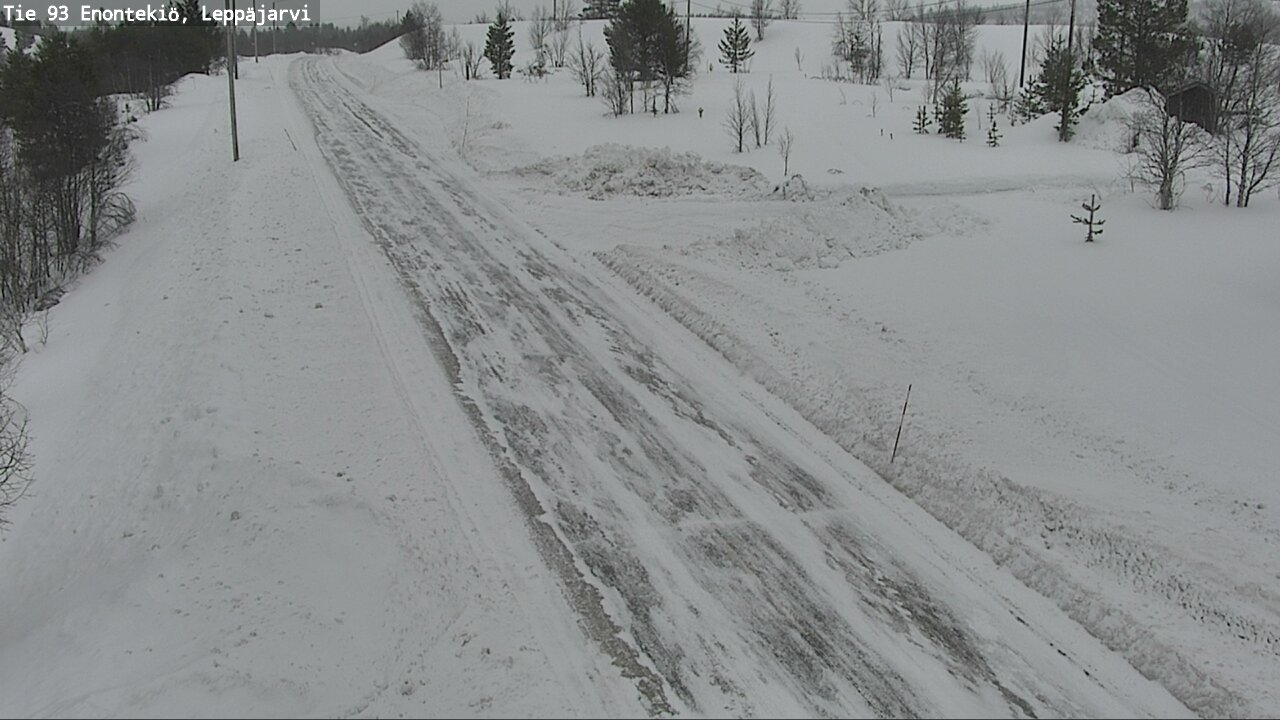 Kelikamerat Kuva Tie 93 Enontekiö, Leppäjärvi, Enontekiö, Lappi