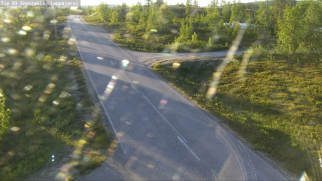 Kelikamerat Kuva Tie 93 Enontekiö, Leppäjärvi, Enontekiö, Lappi