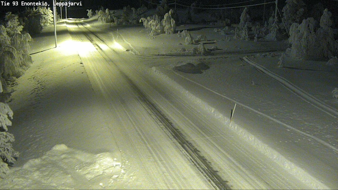 Kelikamerat Kuva Tie 93 Enontekiö, Leppäjärvi, Enontekiö, Lappi