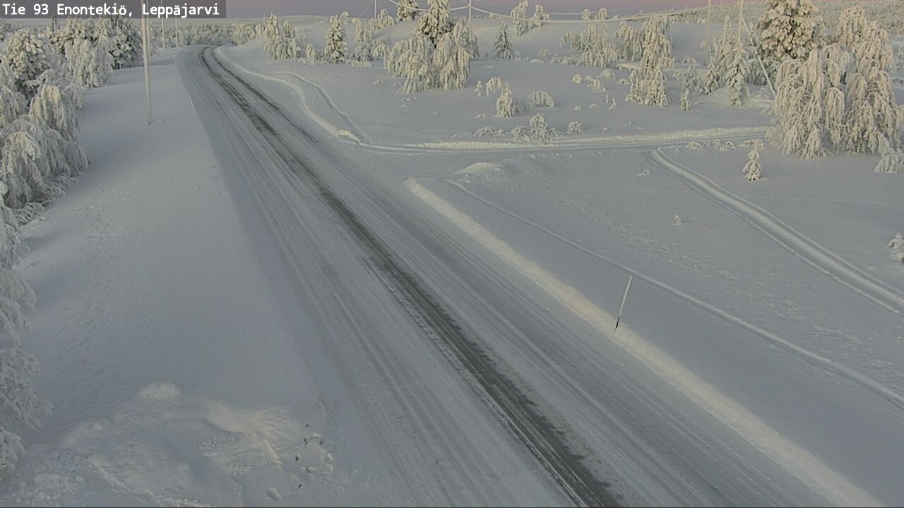 Kelikamerat Kuva Tie 93 Enontekiö, Leppäjärvi, Enontekiö, Lappi