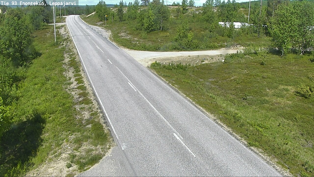 Kelikamerat Kuva Tie 93 Enontekiö, Leppäjärvi, Enontekiö, Lappi