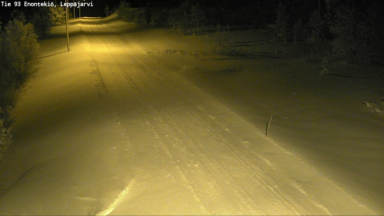 Kelikamerat Kuva Tie 93 Enontekiö, Leppäjärvi, Enontekiö, Lappi