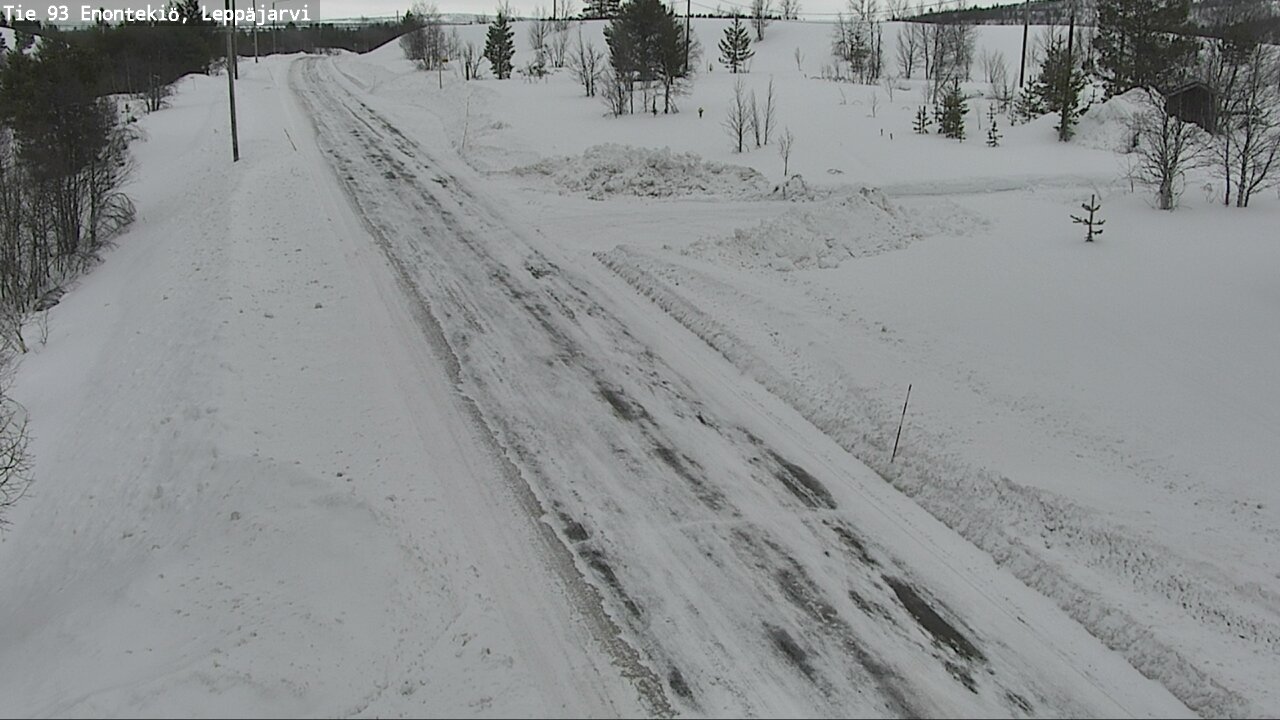 Kelikamerat Kuva Tie 93 Enontekiö, Leppäjärvi, Enontekiö, Lappi
