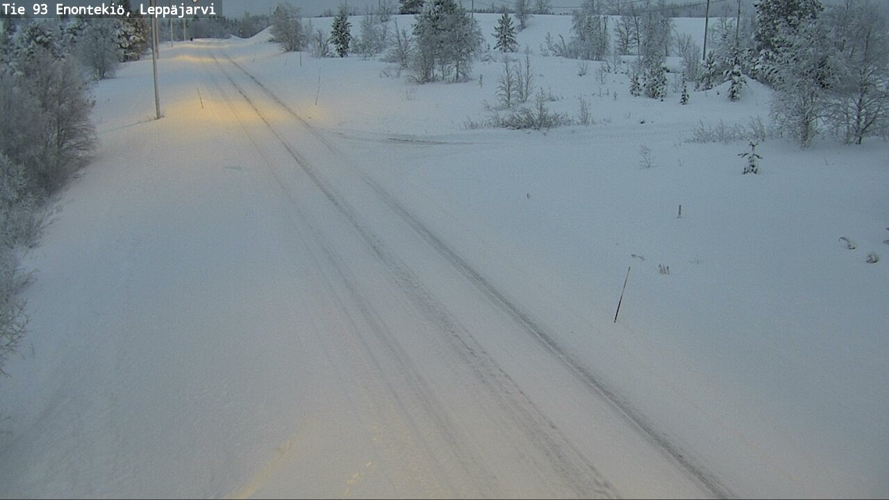 Kelikamerat Kuva Tie 93 Enontekiö, Leppäjärvi, Enontekiö, Lappi