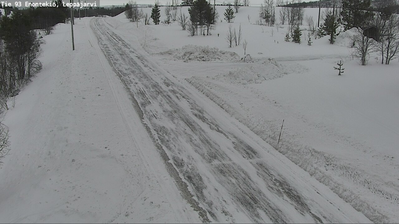Kelikamerat Kuva Tie 93 Enontekiö, Leppäjärvi, Enontekiö, Lappi