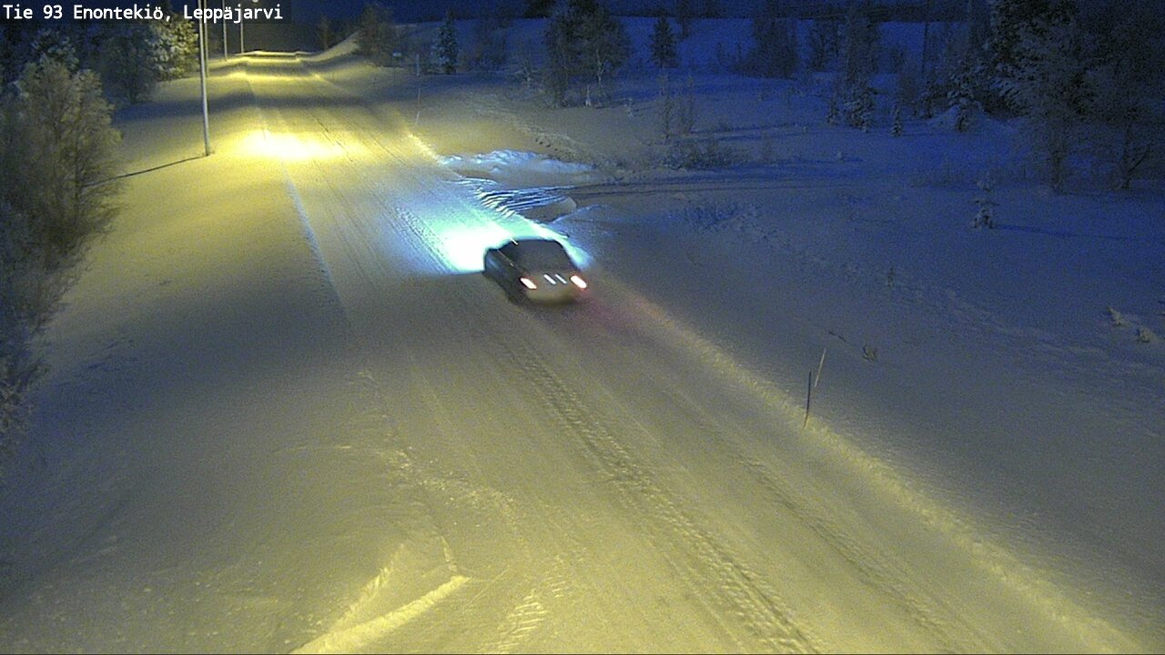 Kelikamerat Kuva Tie 93 Enontekiö, Leppäjärvi, Enontekiö, Lappi