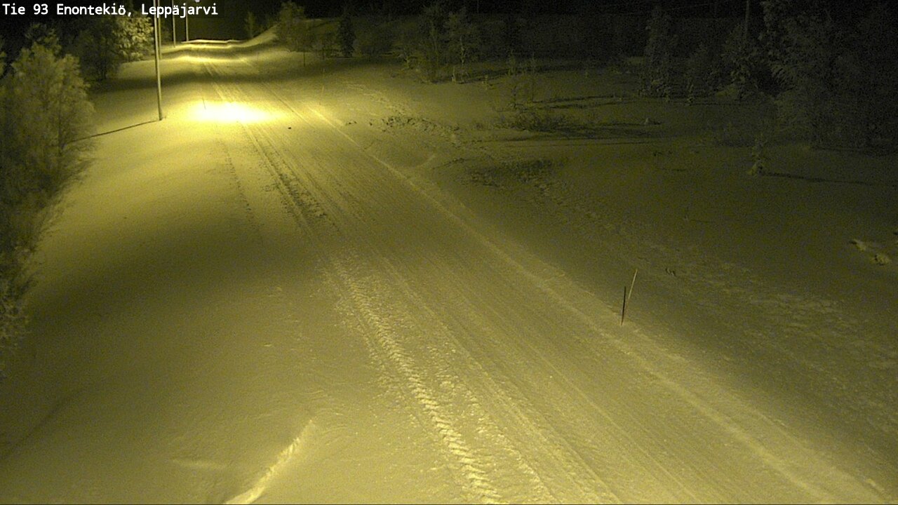 Kelikamerat Kuva Tie 93 Enontekiö, Leppäjärvi, Enontekiö, Lappi