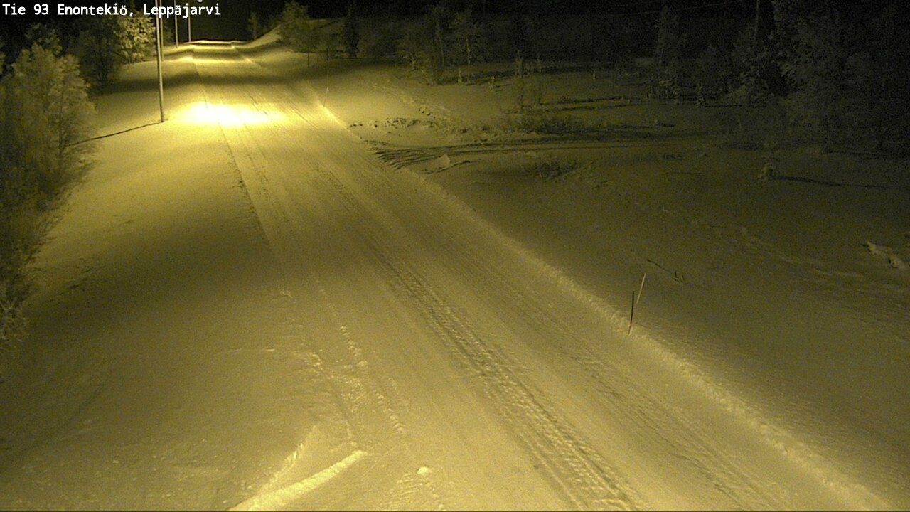 Kelikamerat Kuva Tie 93 Enontekiö, Leppäjärvi, Enontekiö, Lappi