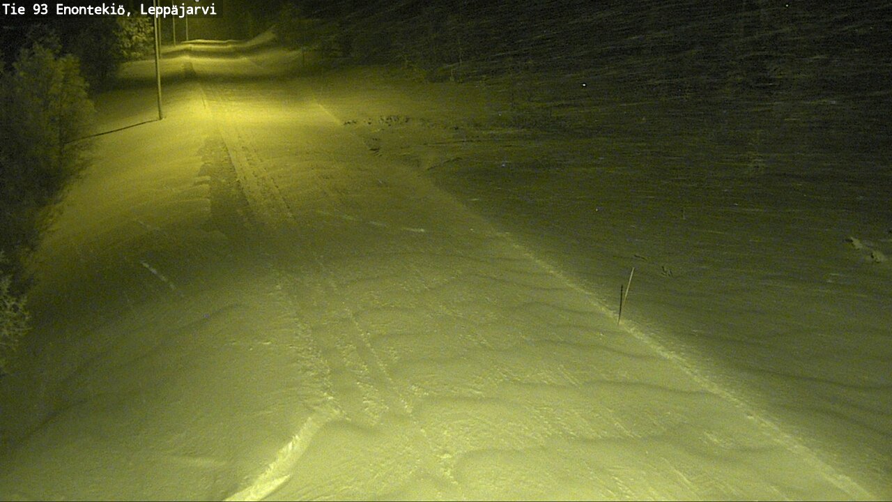 Kelikamerat Kuva Tie 93 Enontekiö, Leppäjärvi, Enontekiö, Lappi
