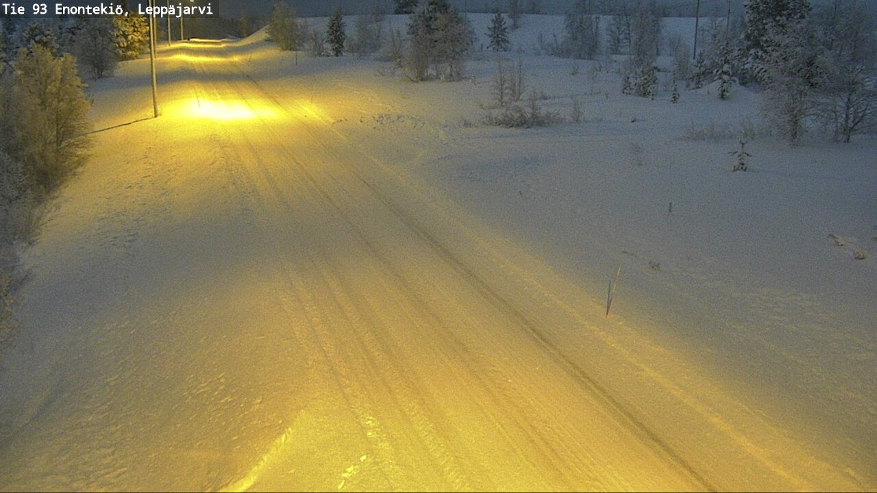 Kelikamerat Kuva Tie 93 Enontekiö, Leppäjärvi, Enontekiö, Lappi