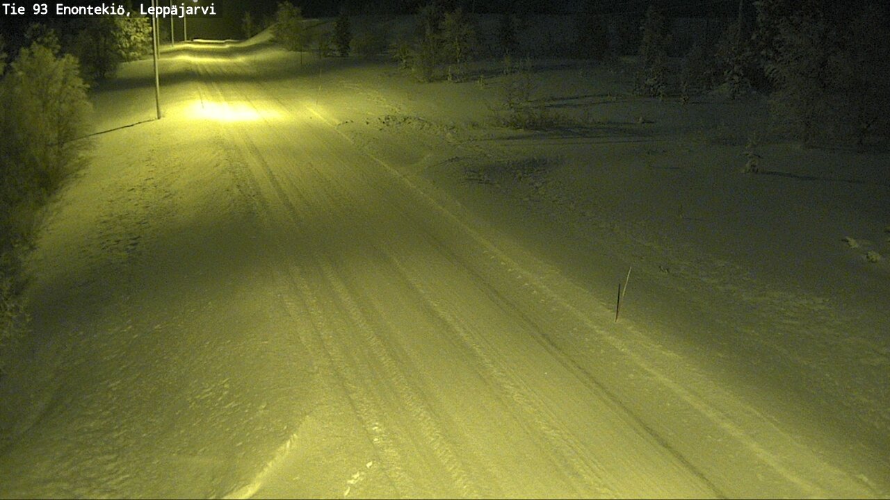 Kelikamerat Kuva Tie 93 Enontekiö, Leppäjärvi, Enontekiö, Lappi