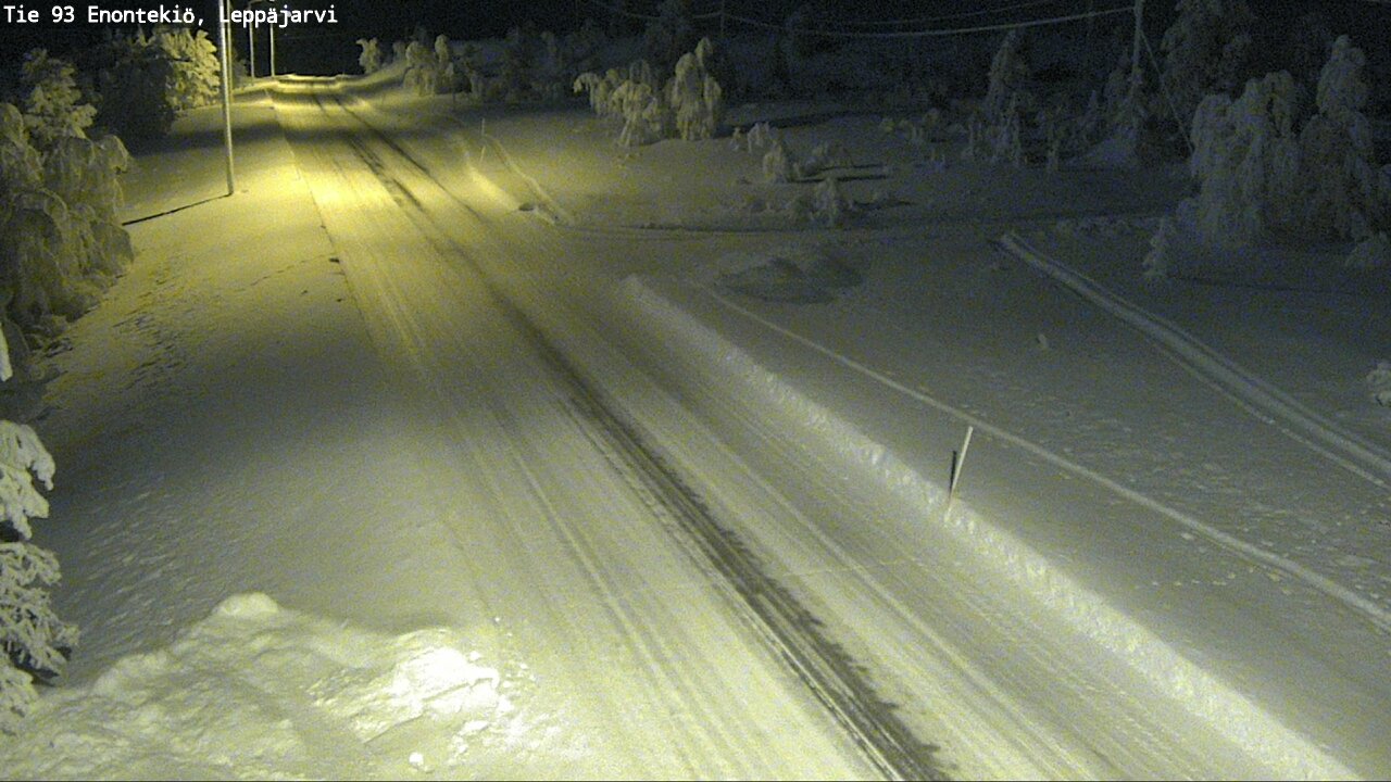 Kelikamerat Kuva Tie 93 Enontekiö, Leppäjärvi, Enontekiö, Lappi