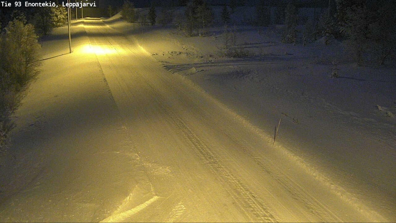 Kelikamerat Kuva Tie 93 Enontekiö, Leppäjärvi, Enontekiö, Lappi