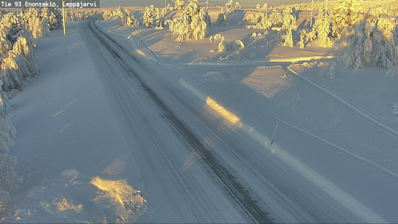 Kelikamerat Kuva Tie 93 Enontekiö, Leppäjärvi, Enontekiö, Lappi