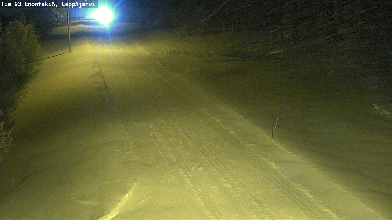 Kelikamerat Kuva Tie 93 Enontekiö, Leppäjärvi, Enontekiö, Lappi