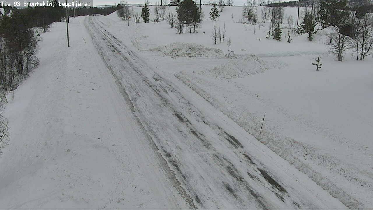 Kelikamerat Kuva Tie 93 Enontekiö, Leppäjärvi, Enontekiö, Lappi