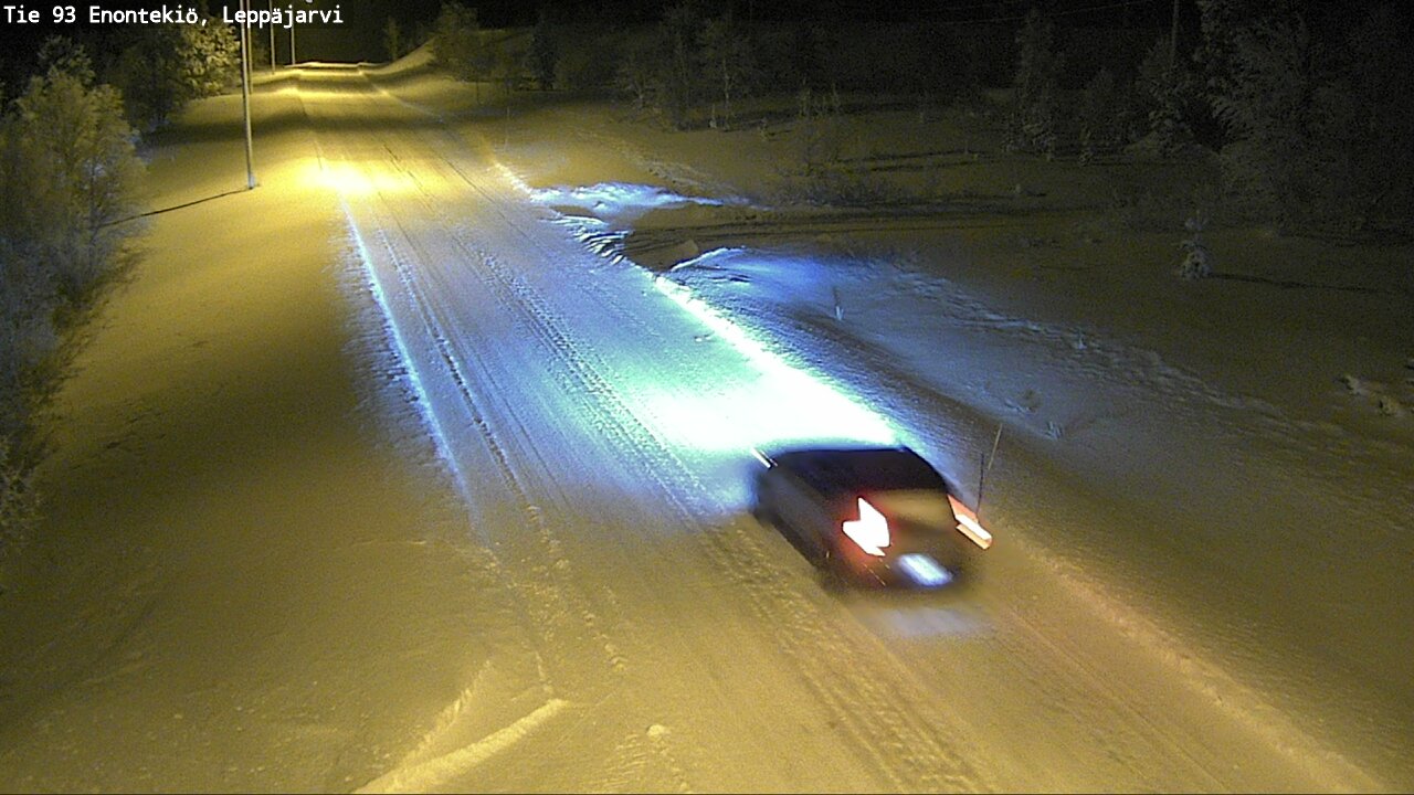 Kelikamerat Kuva Tie 93 Enontekiö, Leppäjärvi, Enontekiö, Lappi