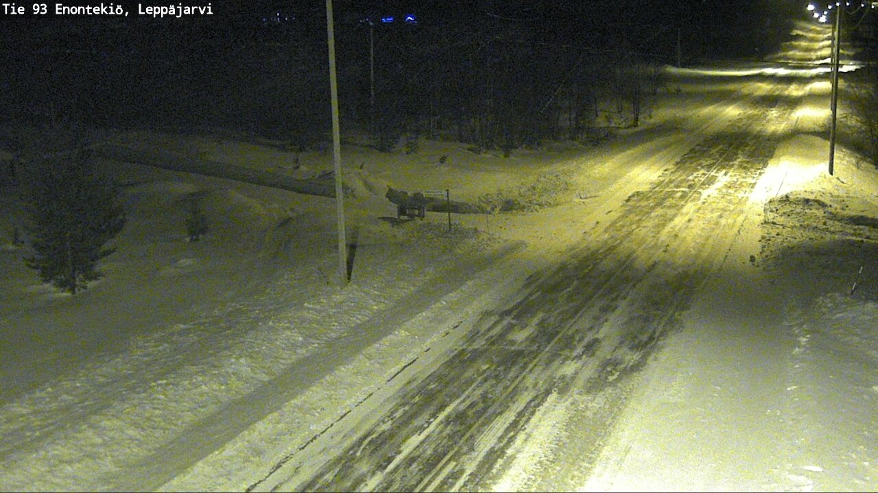 Kelikamerat Kuva Tie 93 Enontekiö, Leppäjärvi, Enontekiö, Lappi