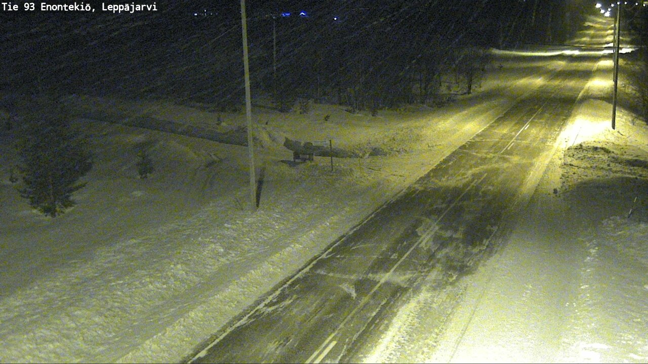 Kelikamerat Kuva Tie 93 Enontekiö, Leppäjärvi, Enontekiö, Lappi