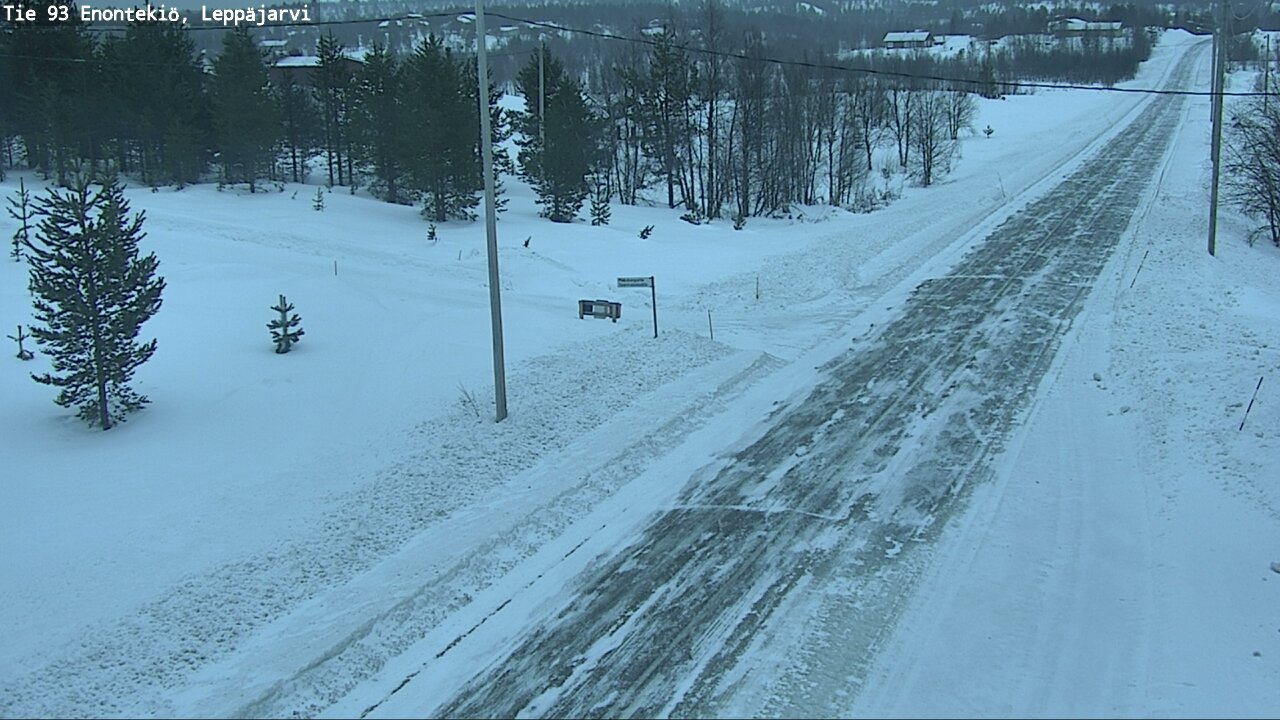 Kelikamerat Kuva Tie 93 Enontekiö, Leppäjärvi, Enontekiö, Lappi