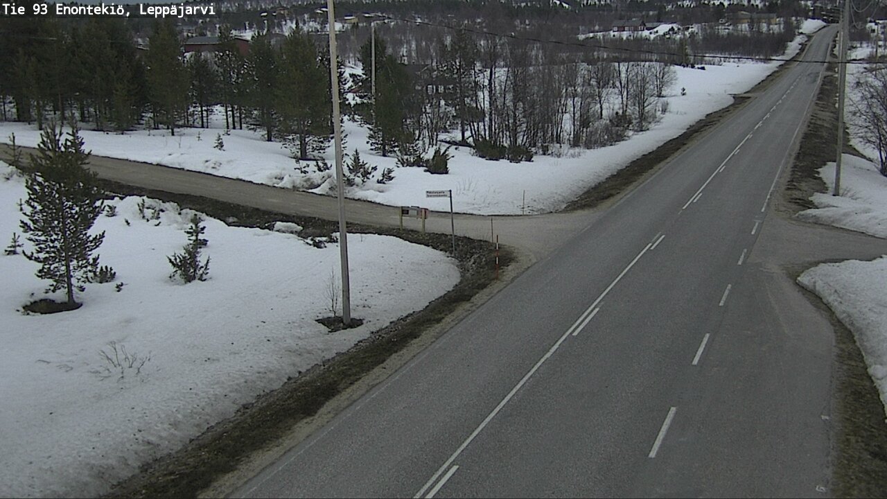 Kelikamerat Kuva Tie 93 Enontekiö, Leppäjärvi, Enontekiö, Lappi