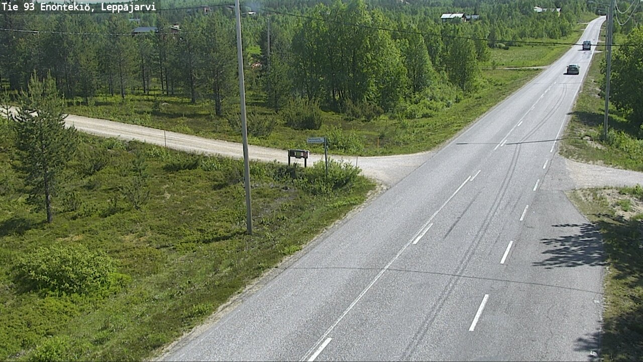 Kelikamerat Kuva Tie 93 Enontekiö, Leppäjärvi, Enontekiö, Lappi