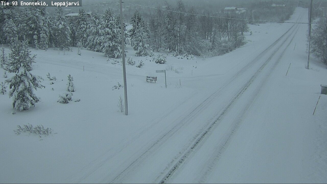 Kelikamerat Kuva Tie 93 Enontekiö, Leppäjärvi, Enontekiö, Lappi