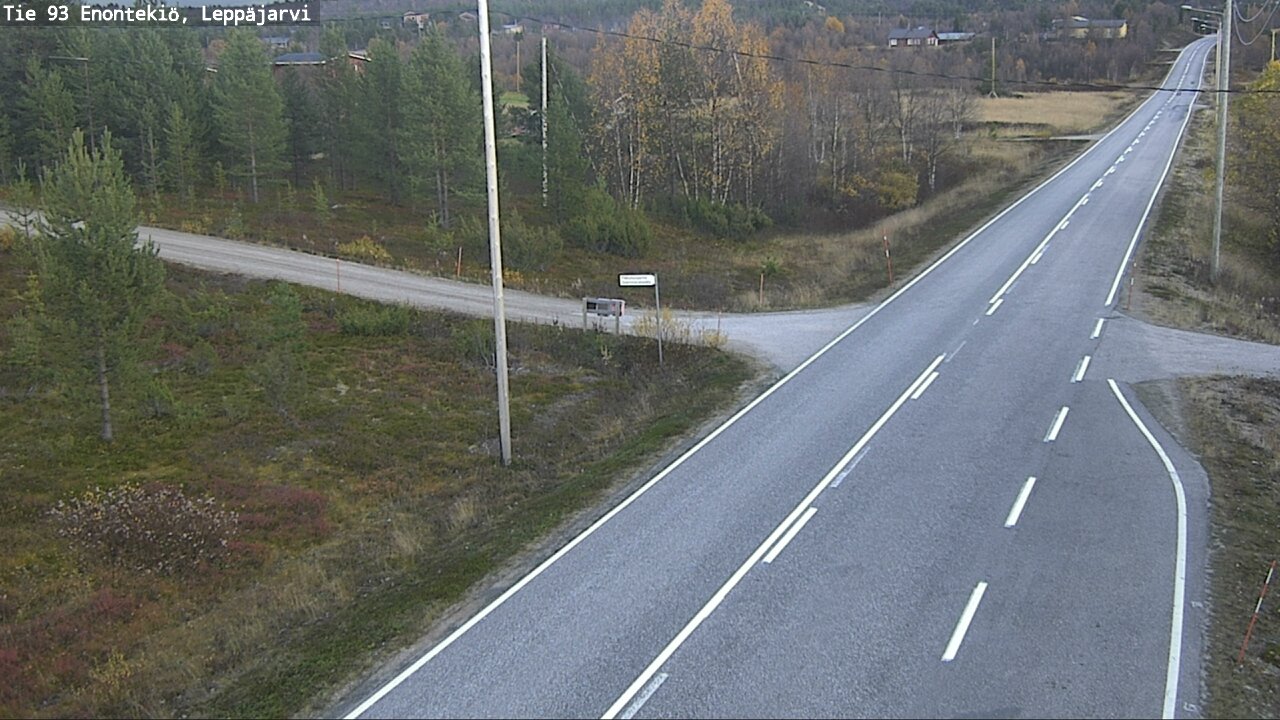 Kelikamerat Kuva Tie 93 Enontekiö, Leppäjärvi, Enontekiö, Lappi