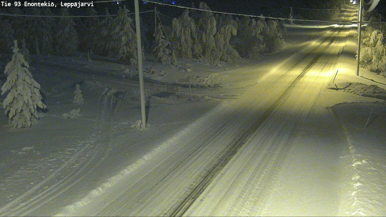 Kelikamerat Kuva Tie 93 Enontekiö, Leppäjärvi, Enontekiö, Lappi