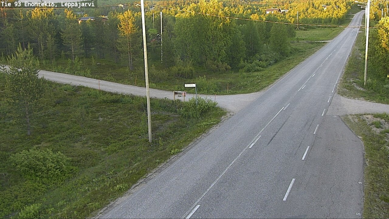 Kelikamerat Kuva Tie 93 Enontekiö, Leppäjärvi, Enontekiö, Lappi