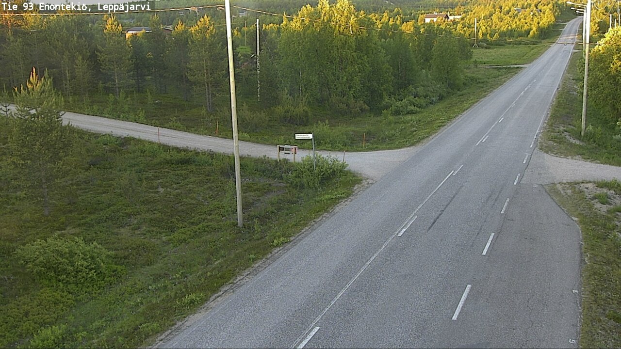 Kelikamerat Kuva Tie 93 Enontekiö, Leppäjärvi, Enontekiö, Lappi
