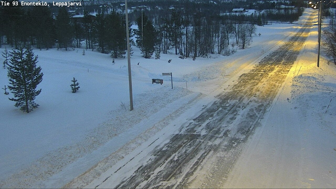 Kelikamerat Kuva Tie 93 Enontekiö, Leppäjärvi, Enontekiö, Lappi