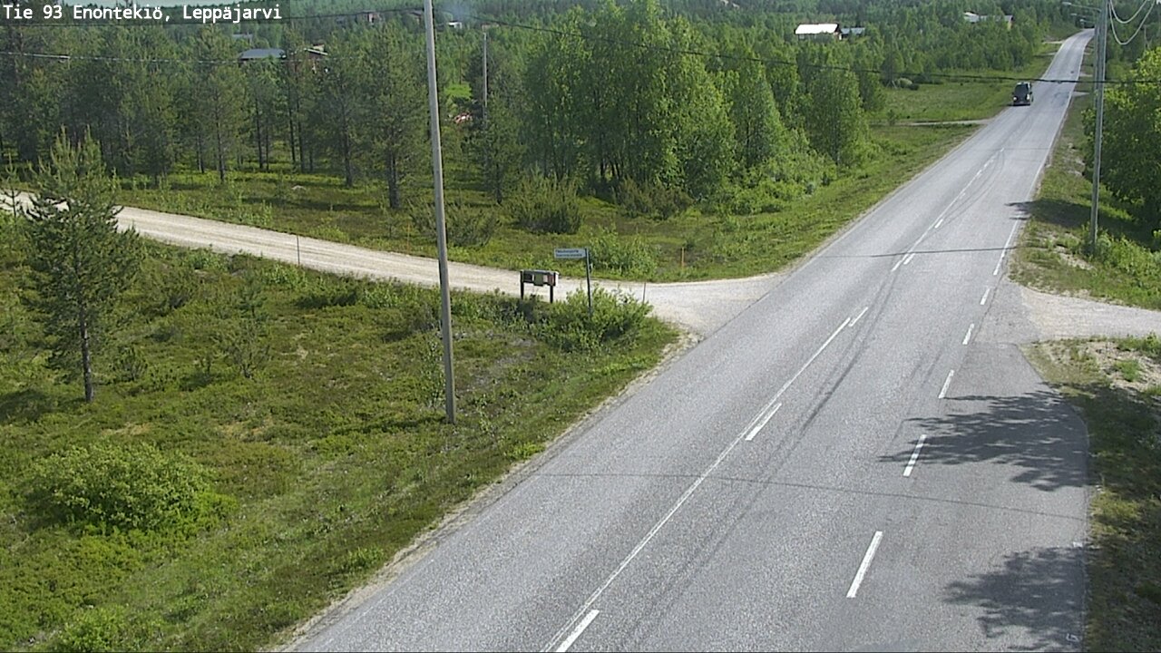Kelikamerat Kuva Tie 93 Enontekiö, Leppäjärvi, Enontekiö, Lappi