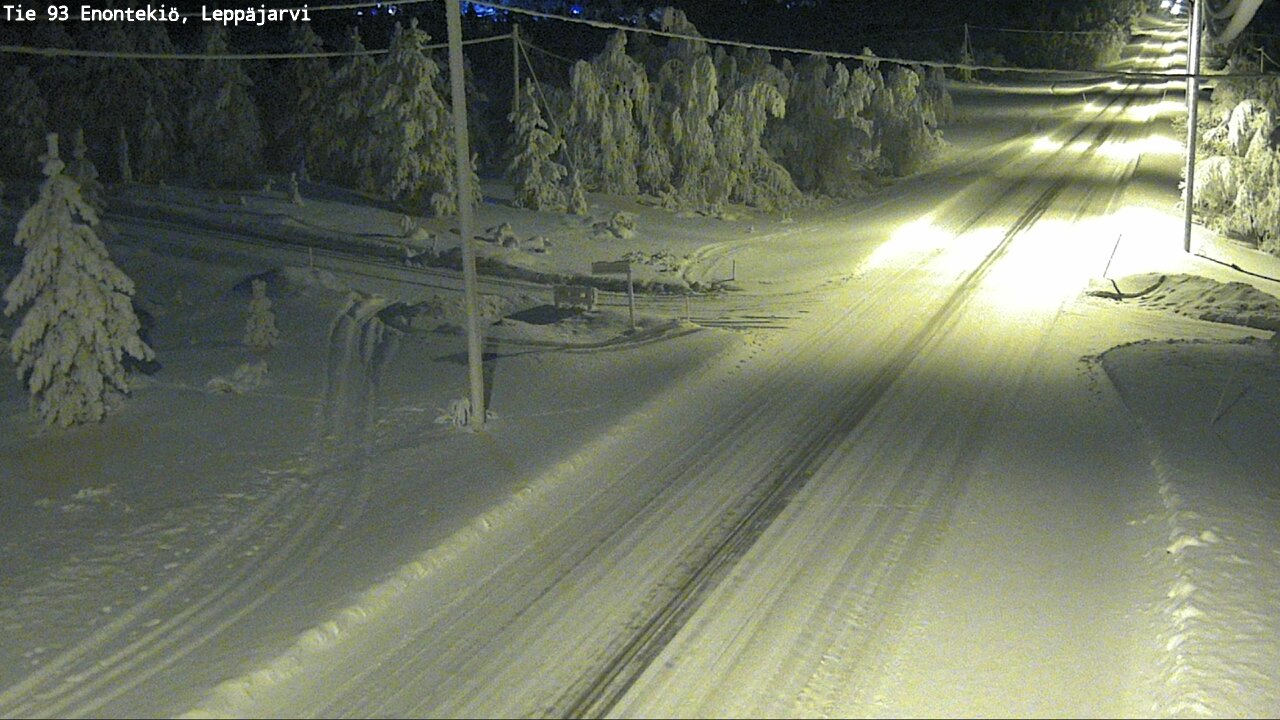 Kelikamerat Kuva Tie 93 Enontekiö, Leppäjärvi, Enontekiö, Lappi