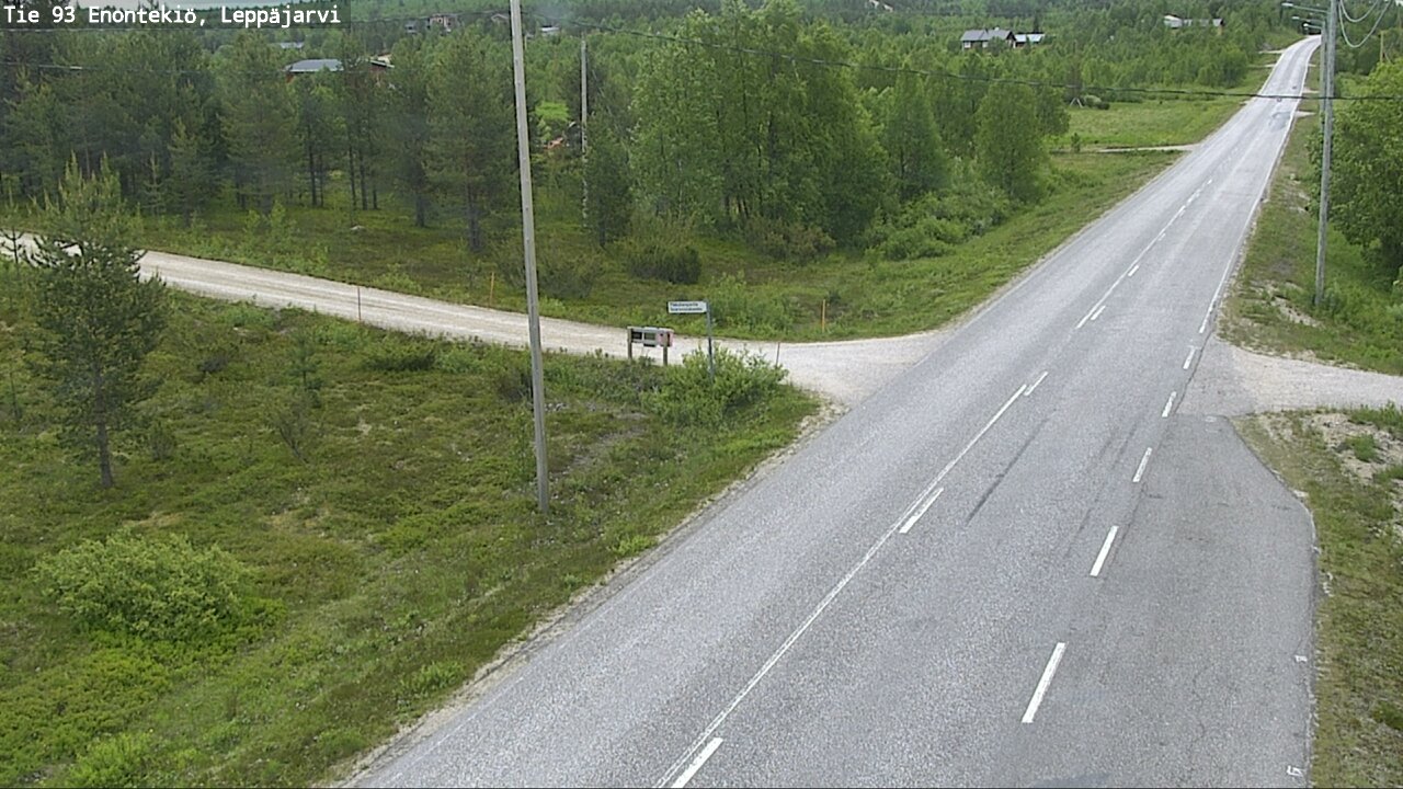 Kelikamerat Kuva Tie 93 Enontekiö, Leppäjärvi, Enontekiö, Lappi