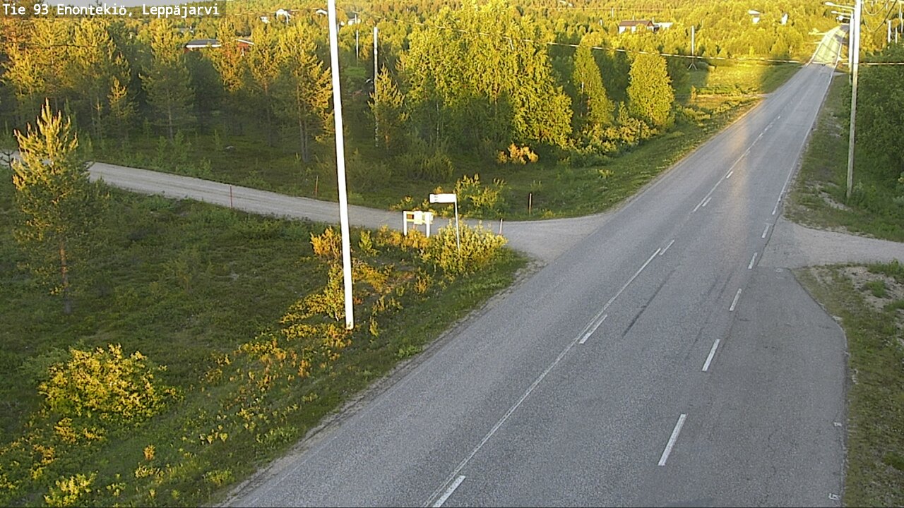 Kelikamerat Kuva Tie 93 Enontekiö, Leppäjärvi, Enontekiö, Lappi