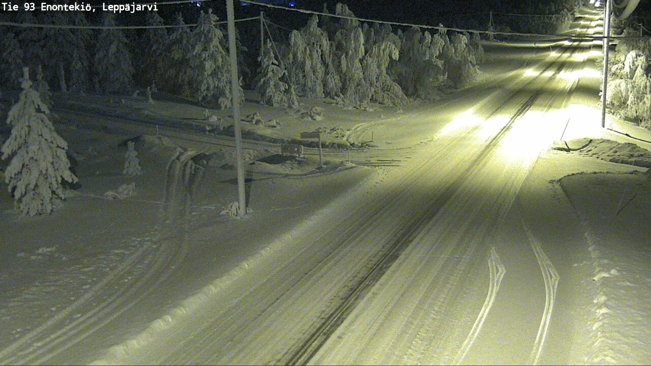 Kelikamerat Kuva Tie 93 Enontekiö, Leppäjärvi, Enontekiö, Lappi