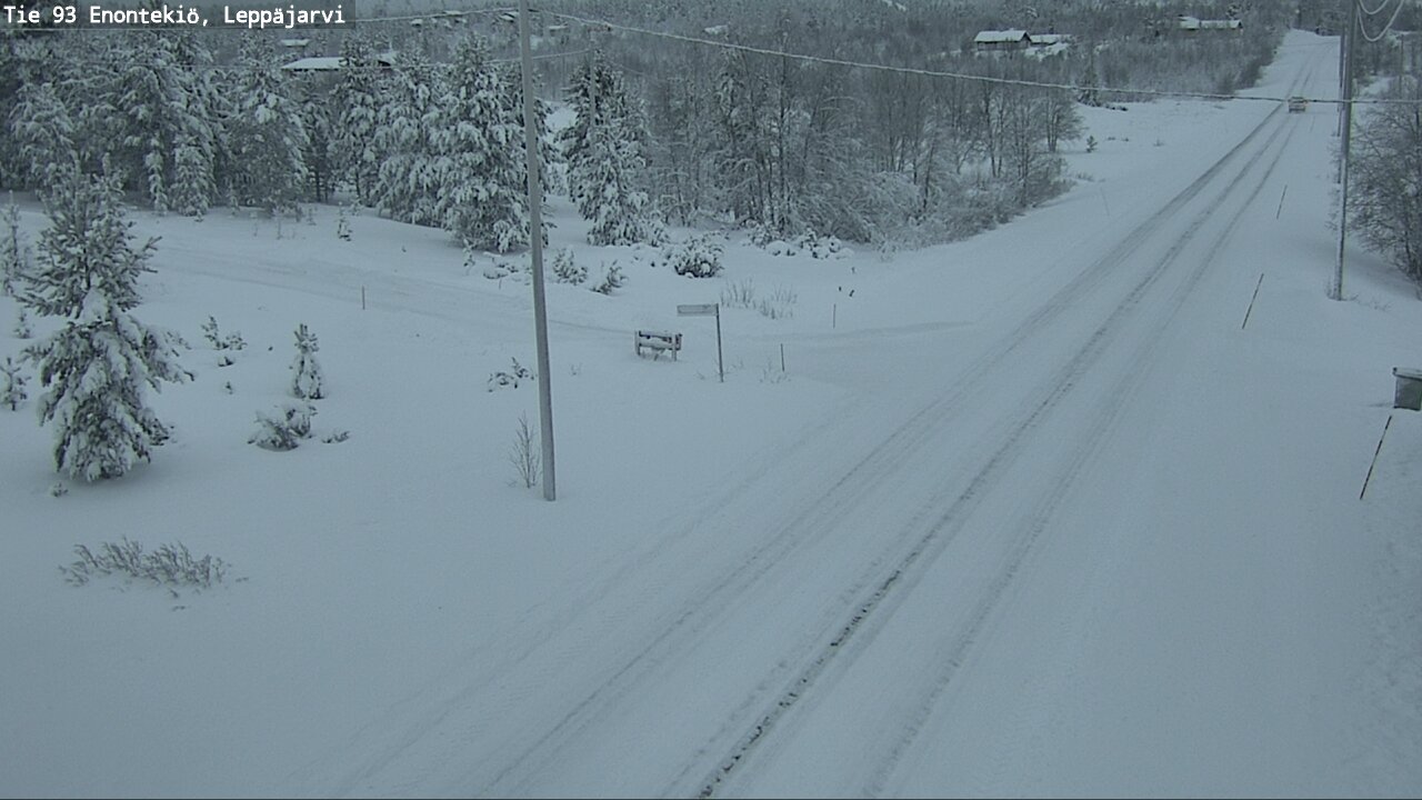 Kelikamerat Kuva Tie 93 Enontekiö, Leppäjärvi, Enontekiö, Lappi