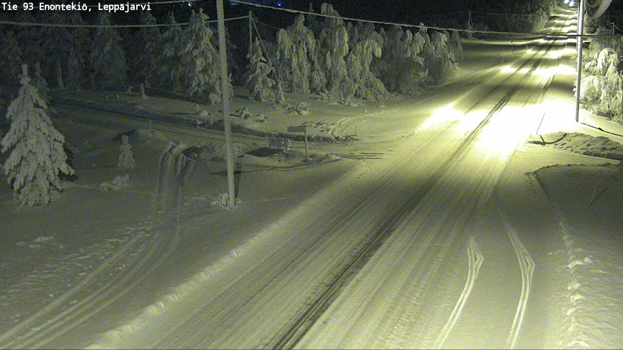 Kelikamerat Kuva Tie 93 Enontekiö, Leppäjärvi, Enontekiö, Lappi