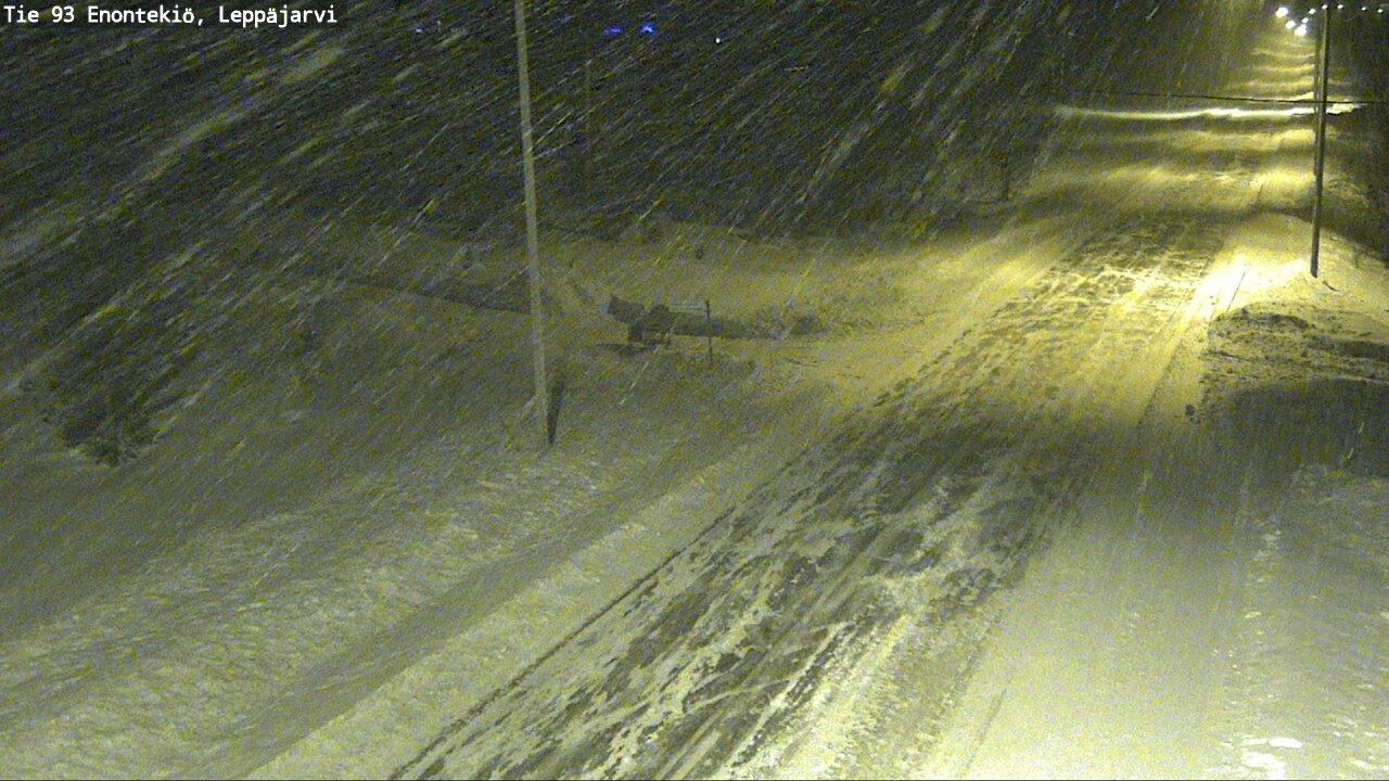 Kelikamerat Kuva Tie 93 Enontekiö, Leppäjärvi, Enontekiö, Lappi