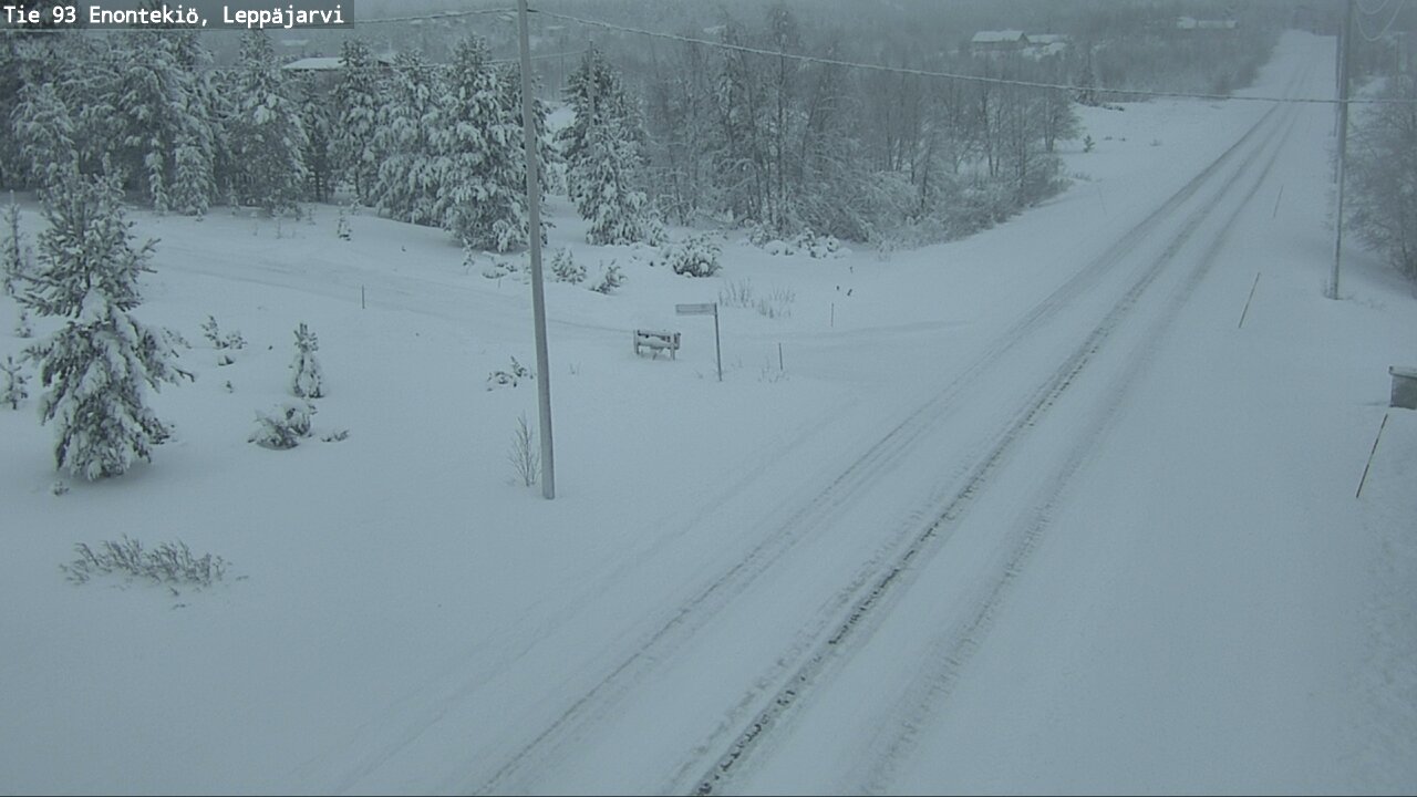 Kelikamerat Kuva Tie 93 Enontekiö, Leppäjärvi, Enontekiö, Lappi