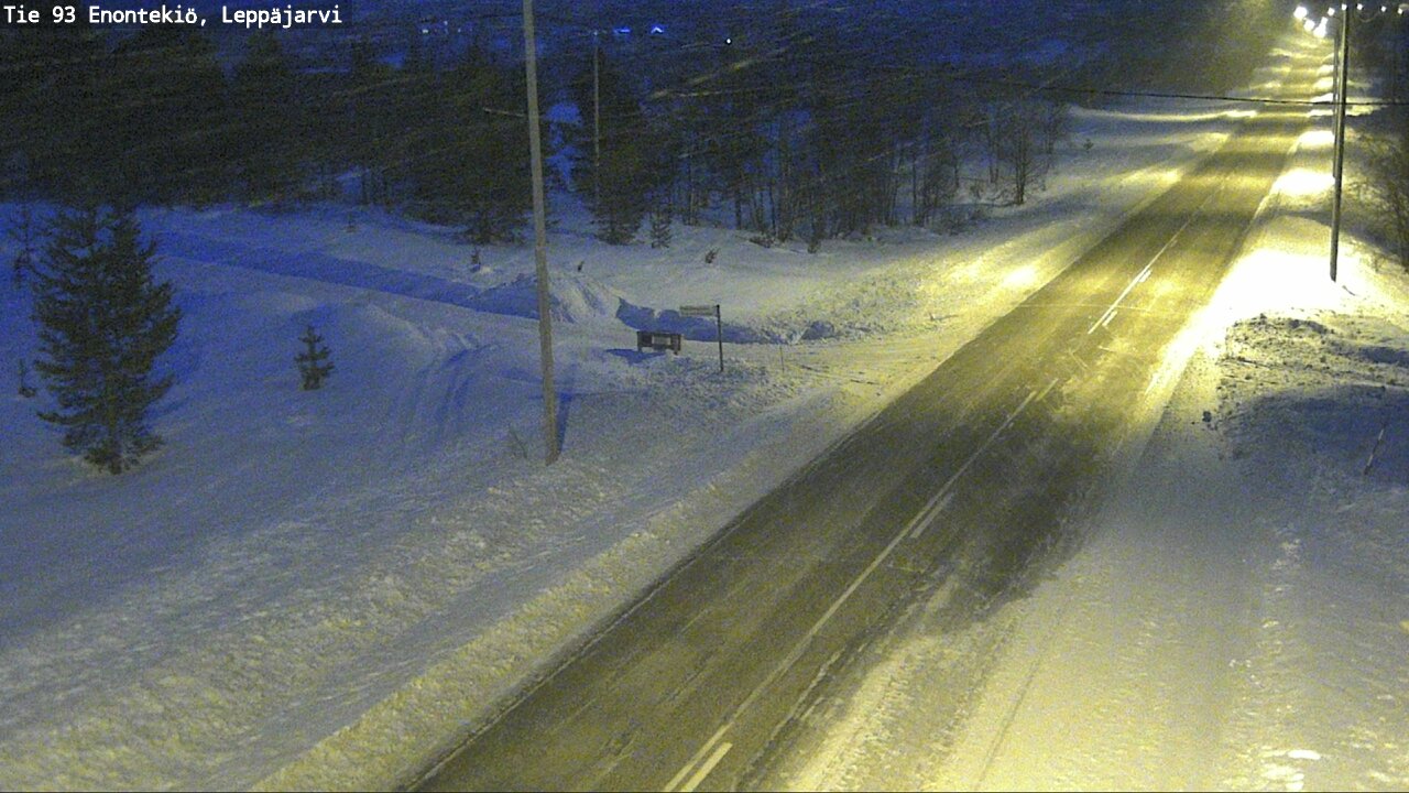 Kelikamerat Kuva Tie 93 Enontekiö, Leppäjärvi, Enontekiö, Lappi